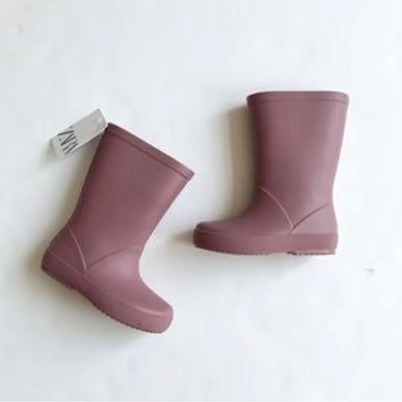 Zara Shoes Zara Rain Boots Size 26 Poshmark